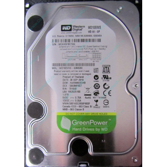 Б/У жёсткий диск 1Tb Western Digital WD10EVVS Green (WD AV-GP 1000 GB) 5400 rpm SATA (Иваново)